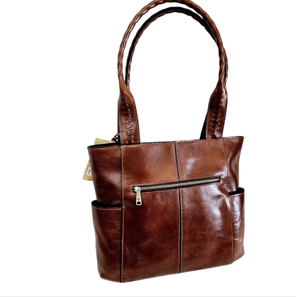 Patricia Nash Molise Frame Pocket Tote Bag - Picture 9 of 15